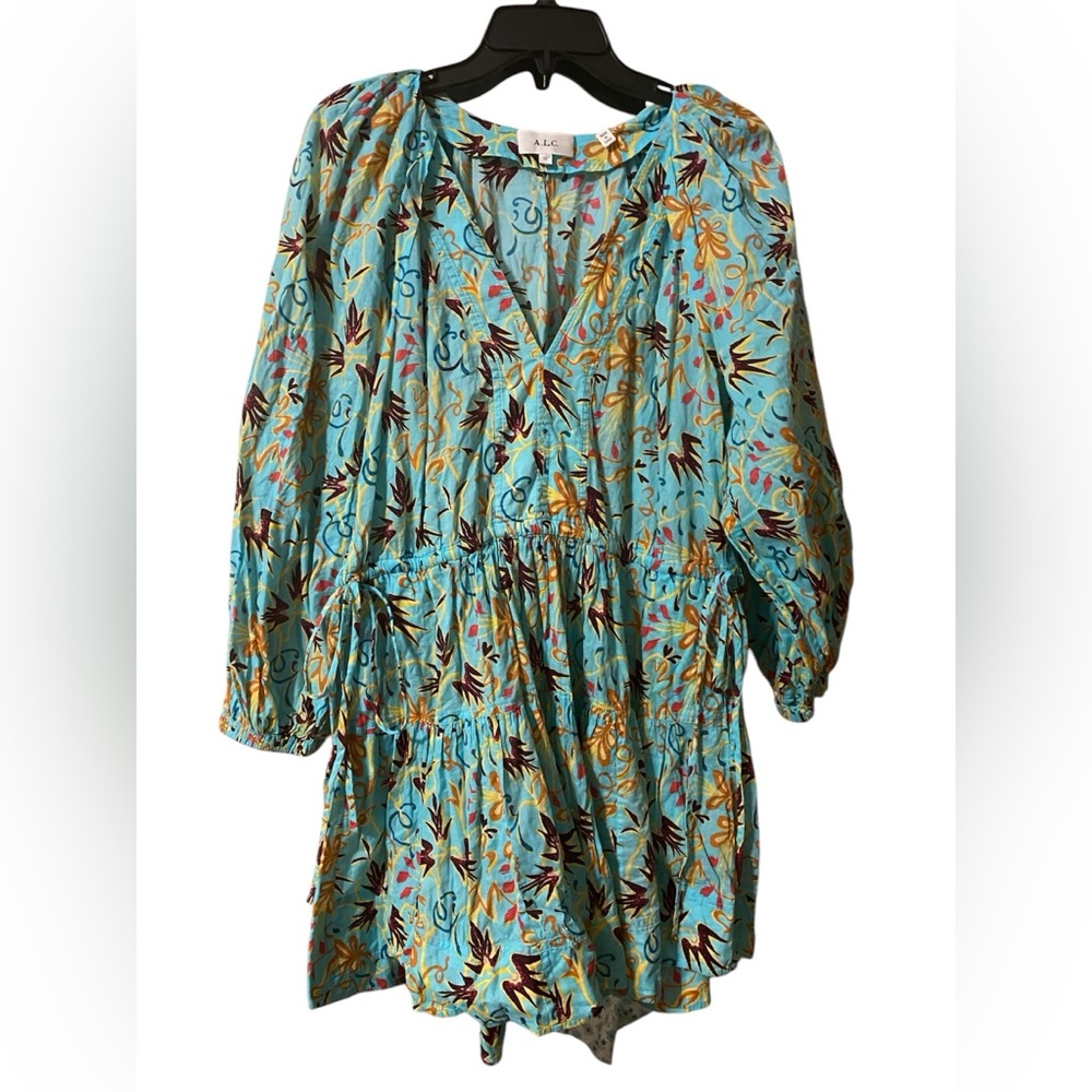 A.L.C. Floral Patterned sz. 10  mini Dress